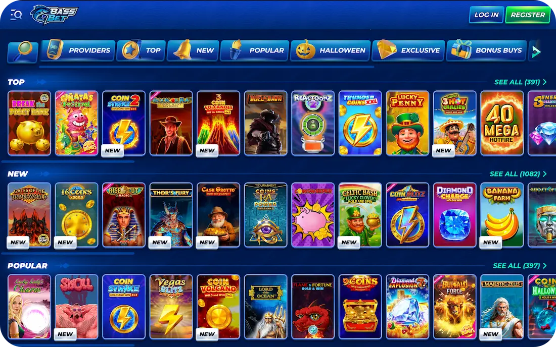 bassbet casino games